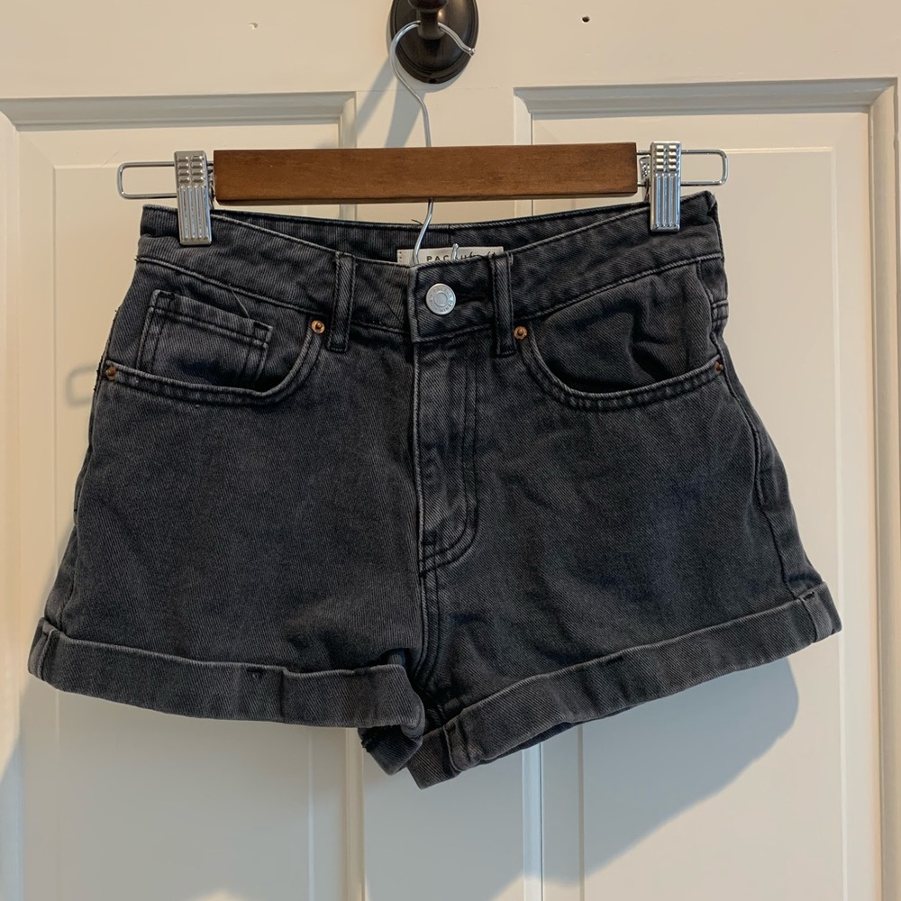 Black pacsun jean shorts